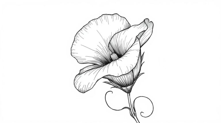 April Birth Flower Tattoo