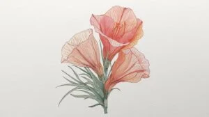 August Birth Flower Tattoo