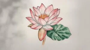 July Birth Flower Tattoo