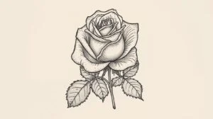 June Birth Flower Tattoo