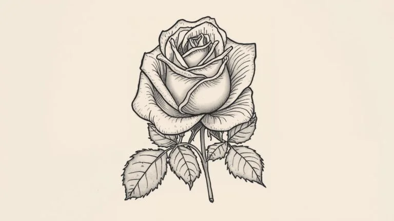 June Birth Flower Tattoo