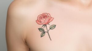 June Birth Flower Tattoo