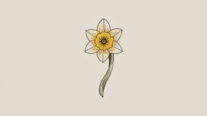 March Birth Flower Tattoo