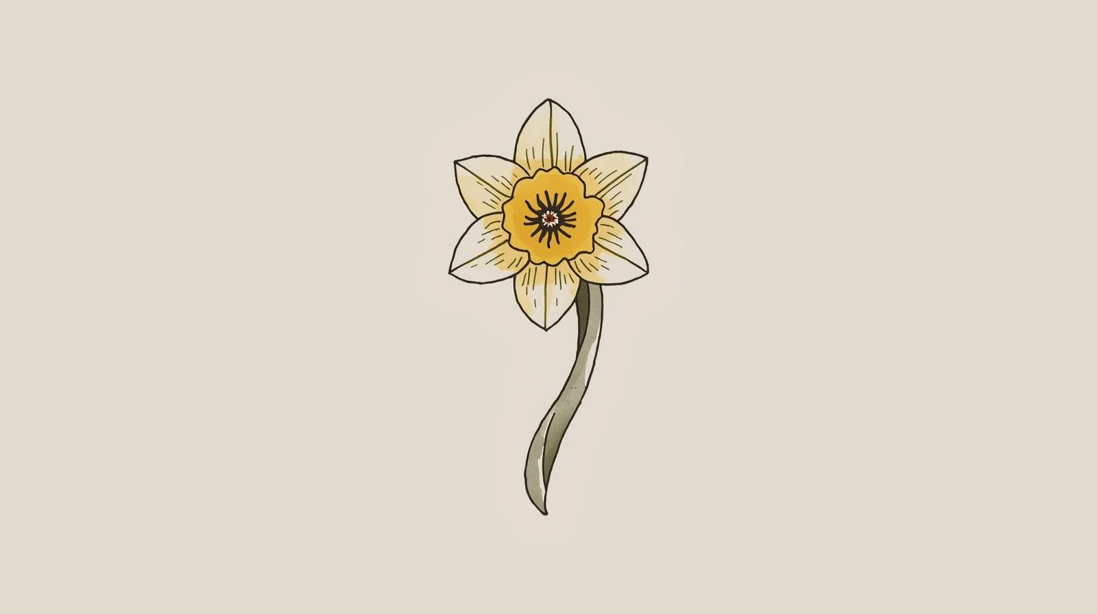 March Birth Flower Tattoo
