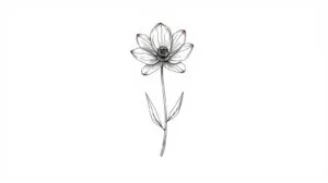 May Birth Flower Tattoo