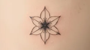 May Birth Flower Tattoo