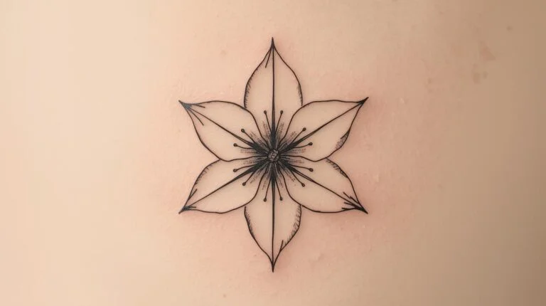 May Birth Flower Tattoo